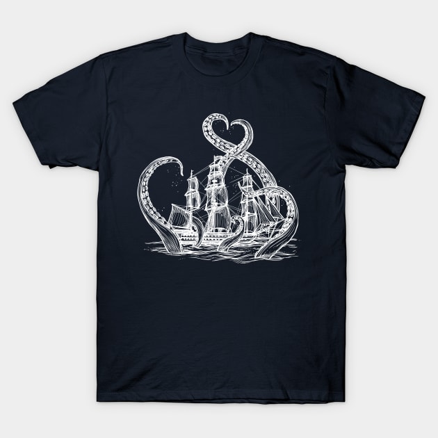 The Kraken T-Shirt by westcub86